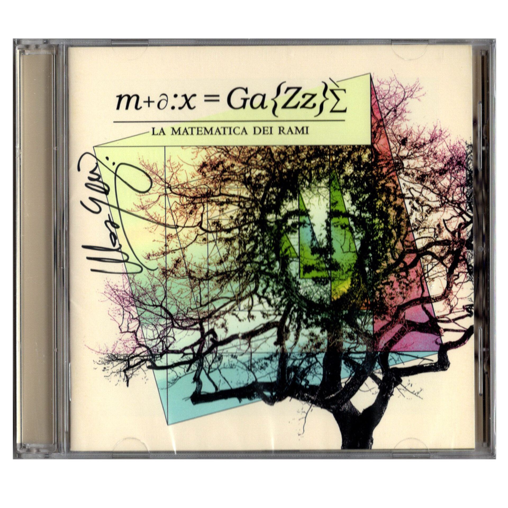 CD La matematica dei rami autografato da Max Gazzè - CharityStars