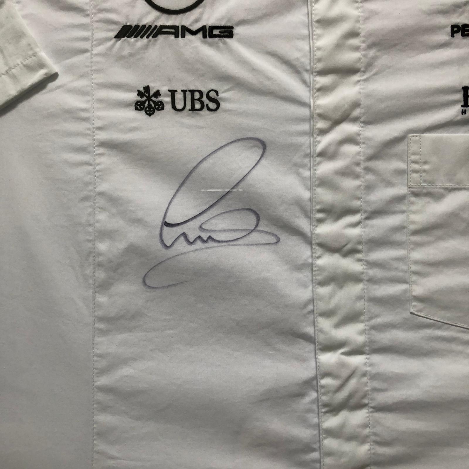 Lewis Hamilton Signed shirt Framed – Experience Epic