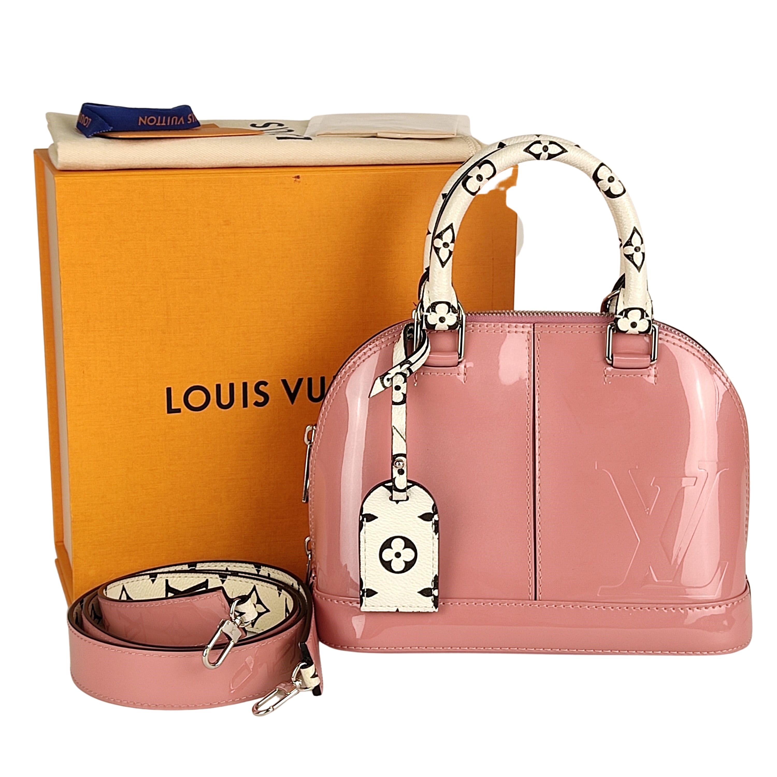 Louis Vuitton Mini Alma BB Pink Bag  Vintage Voyage store