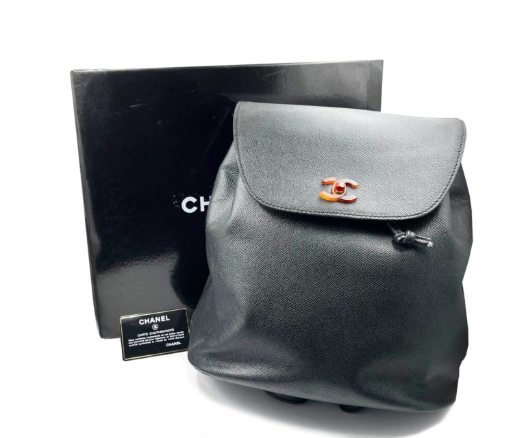 Chanel Double CC Turnlock Backpack Bag - CharityStars