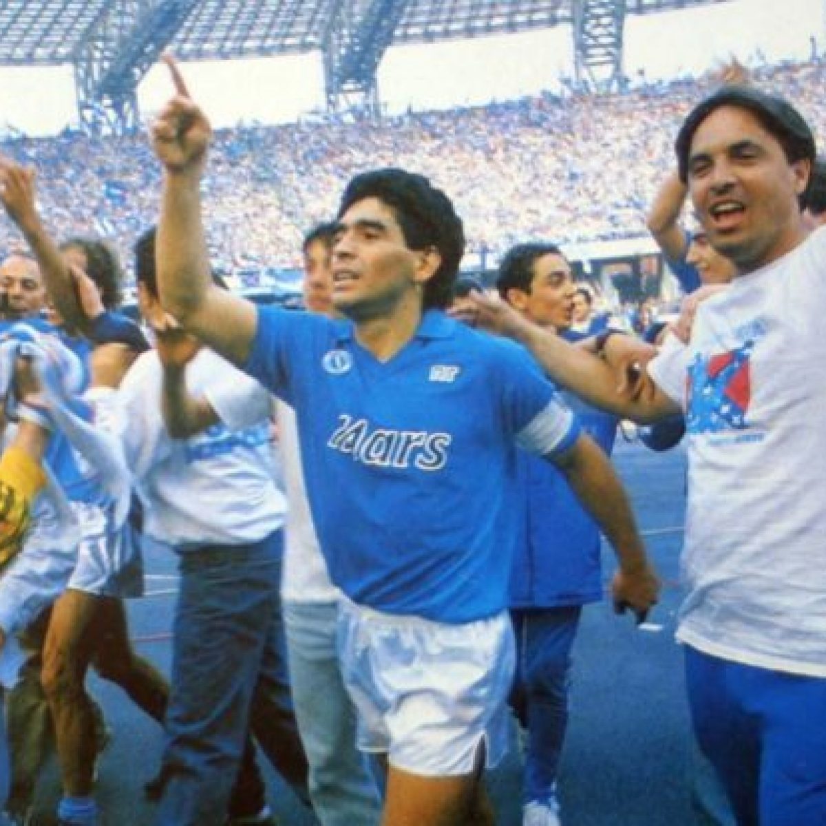 Maradona's Napoli Shirt, Issued/Worn 1989/90 - CharityStars