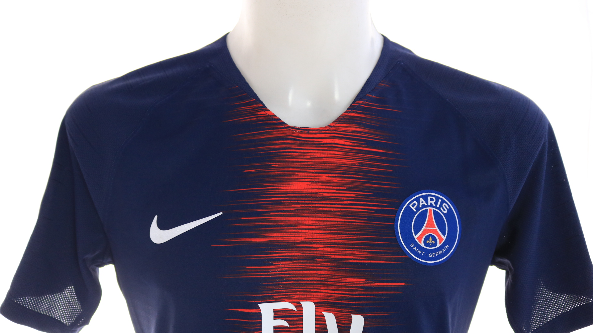 Mbappe's PSG Match Shirt, UCL 2018/19 - CharityStars