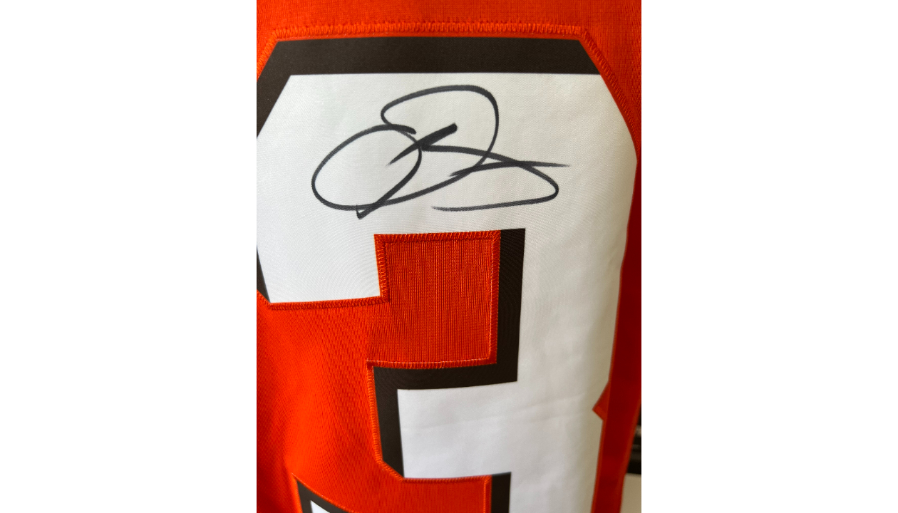 Odell Beckham Jr. Signed Cleveland Browns Shirt - CharityStars