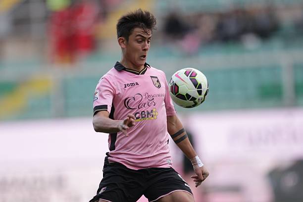 MONDO REPLICA MAGLIA PALERMO F.C. 2014/15 # 9 P. DYBALA TG. M NON ORIGINALE