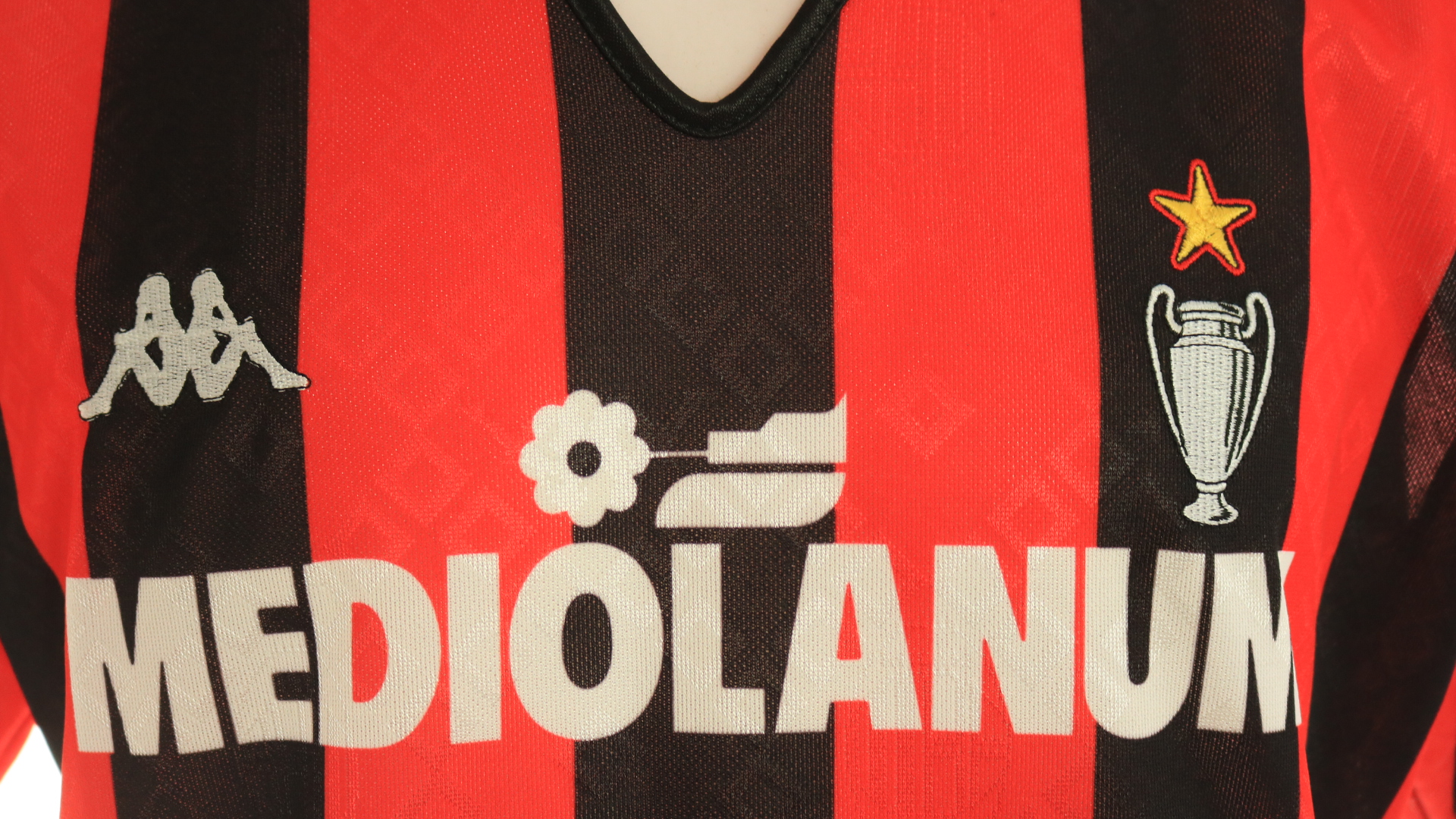 Gullit's AC Milan Signed Match Shirt, 1989/90 - CharityStars