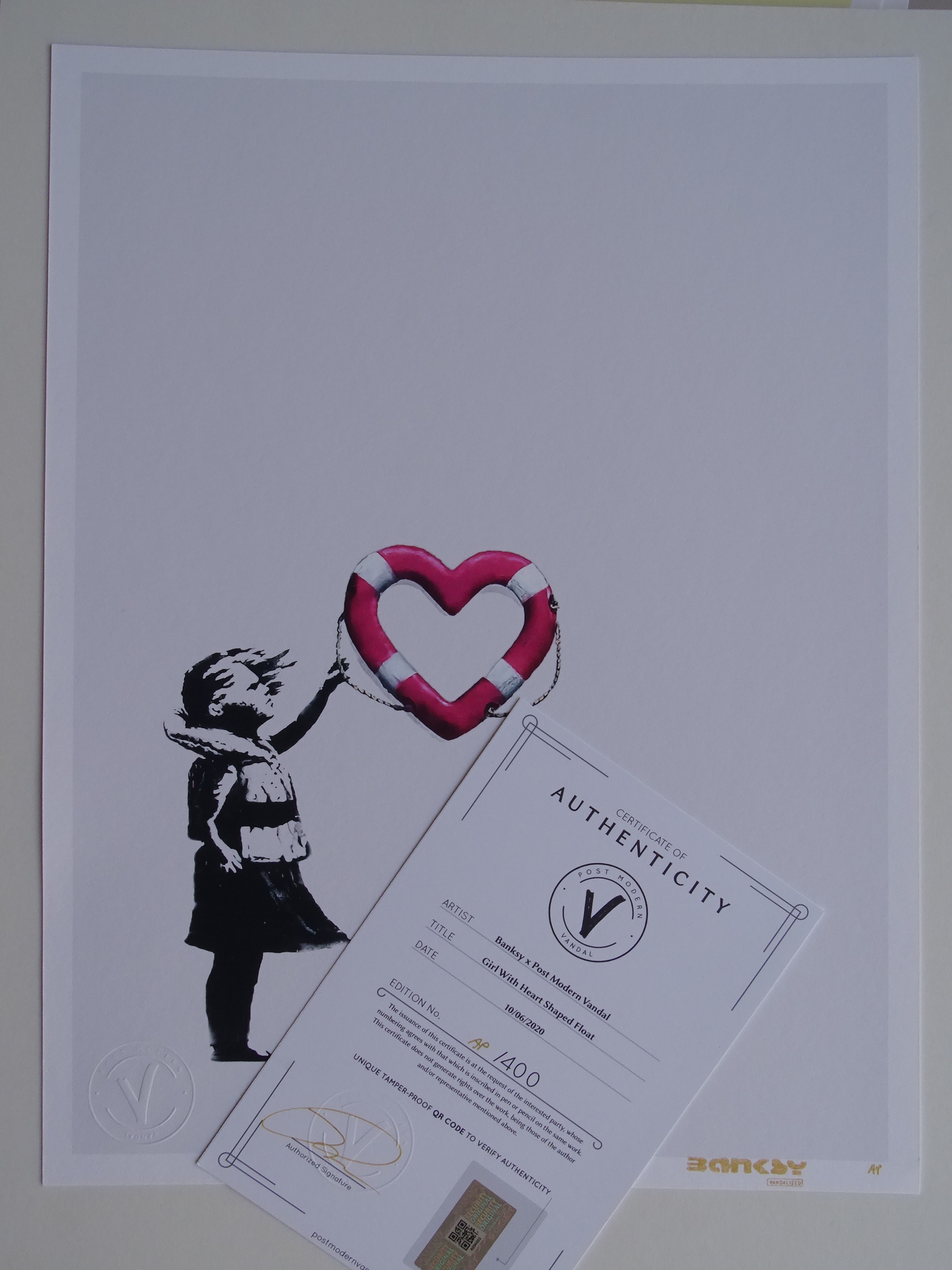 Banksy x Post Modern Vandal (PINK) ED85-