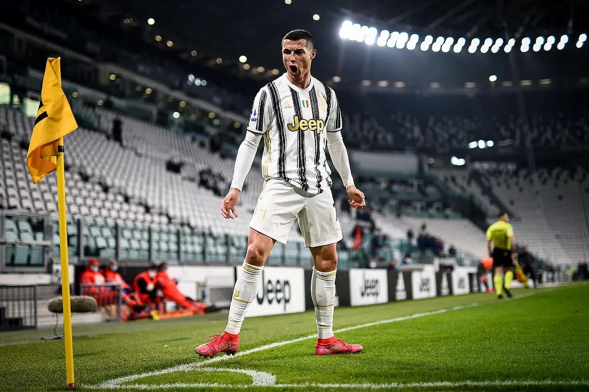 Ronaldo's Juventus Match Shorts, 2020/21 - CharityStars