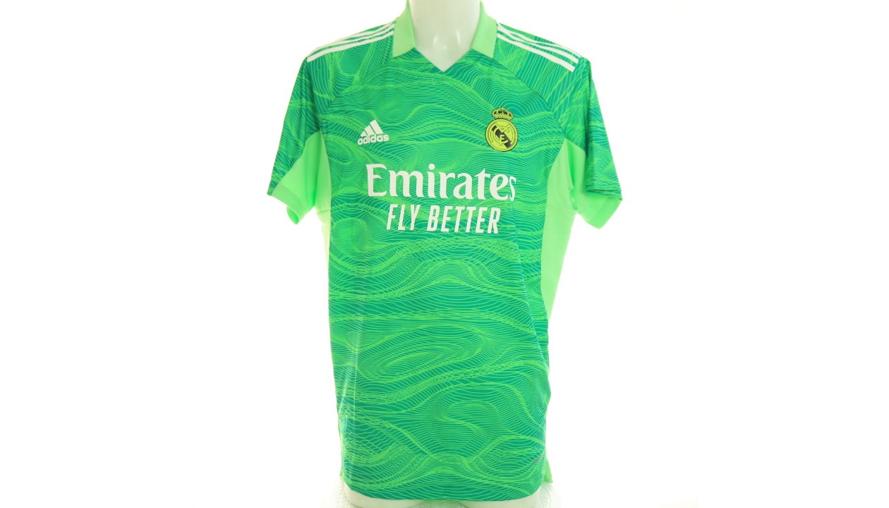 202122 Real Madrid Goalkeeper Jersey #1 Courtois Germany