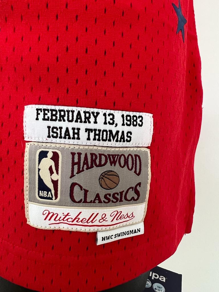 Isiah Thomas Signed NBA All-Star 1983 Shirt - CharityStars