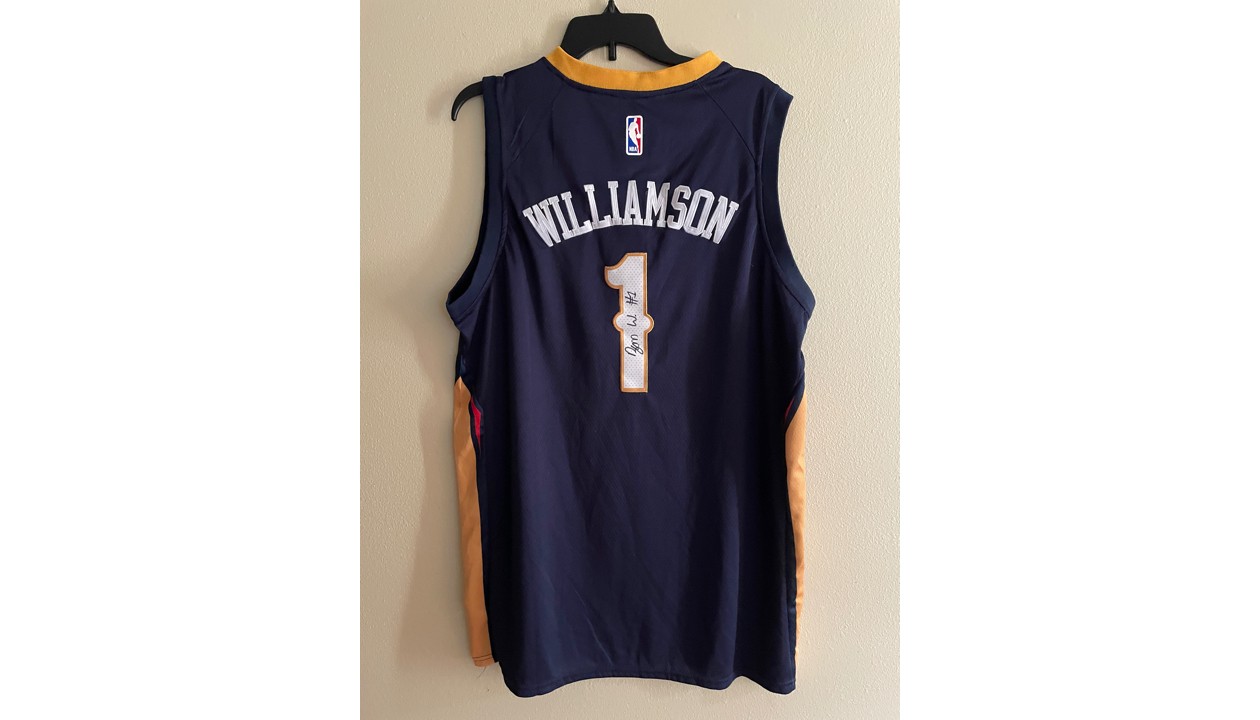 Williamson's Official New Orleans Signed Shirt - CharityStars