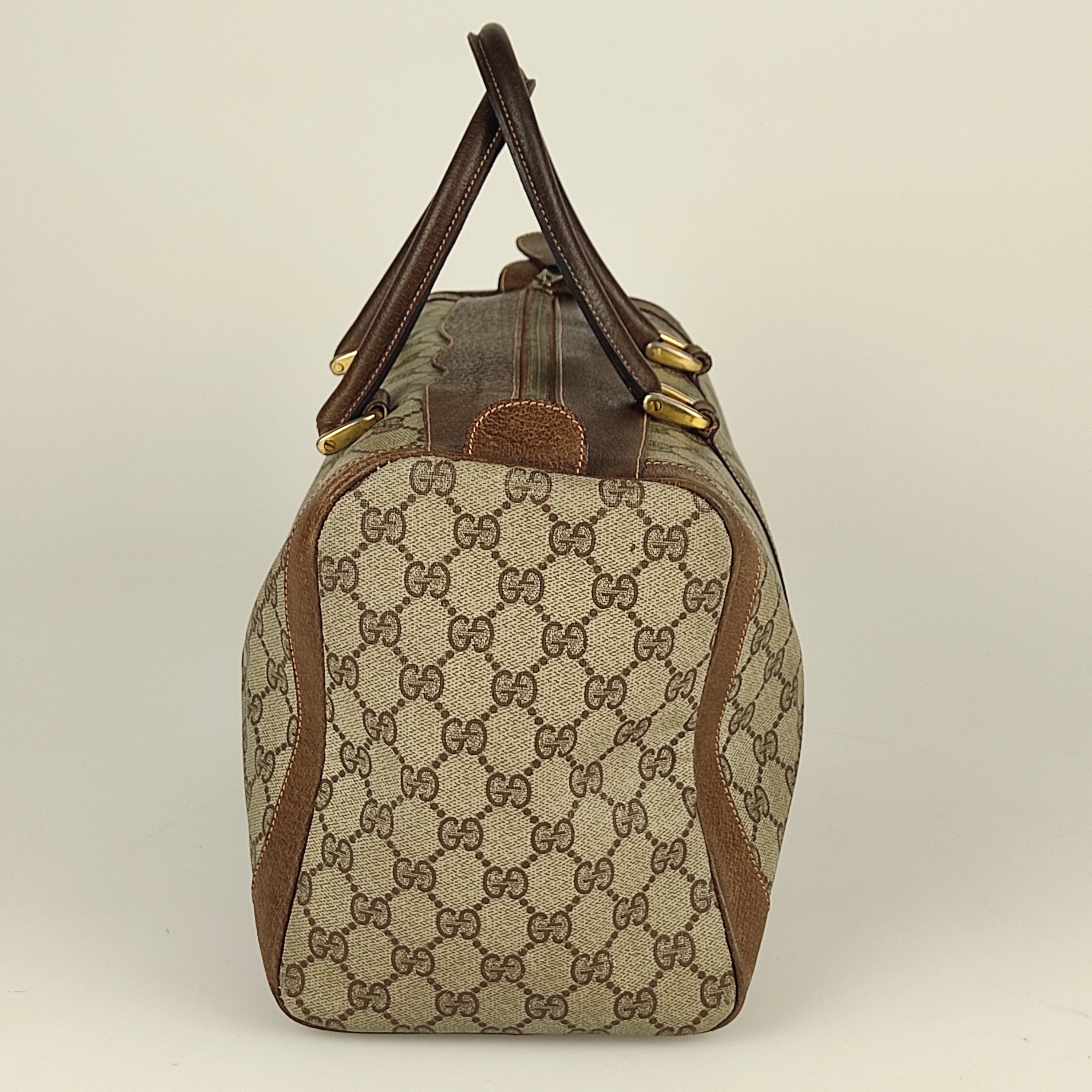 Gucci Vintage Boston Monogram Bag - CharityStars