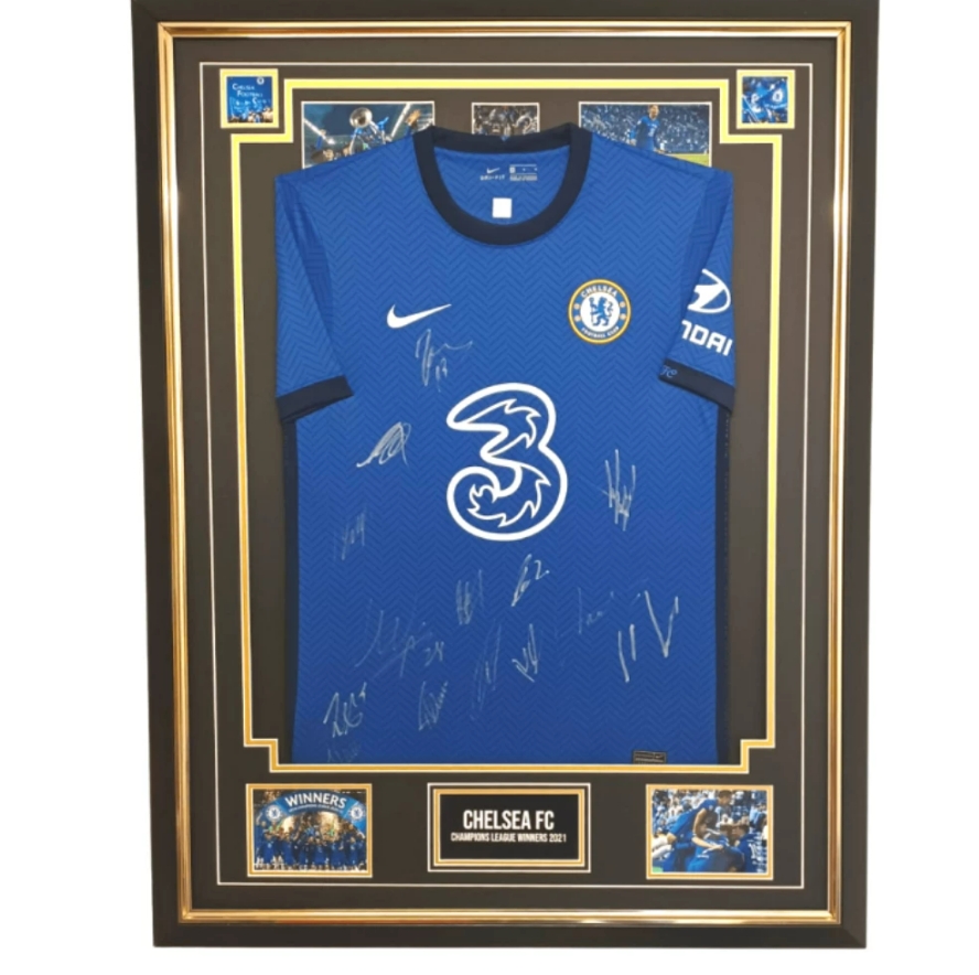 Official Chelsea FC Shirt Signed By The Team CharityStars