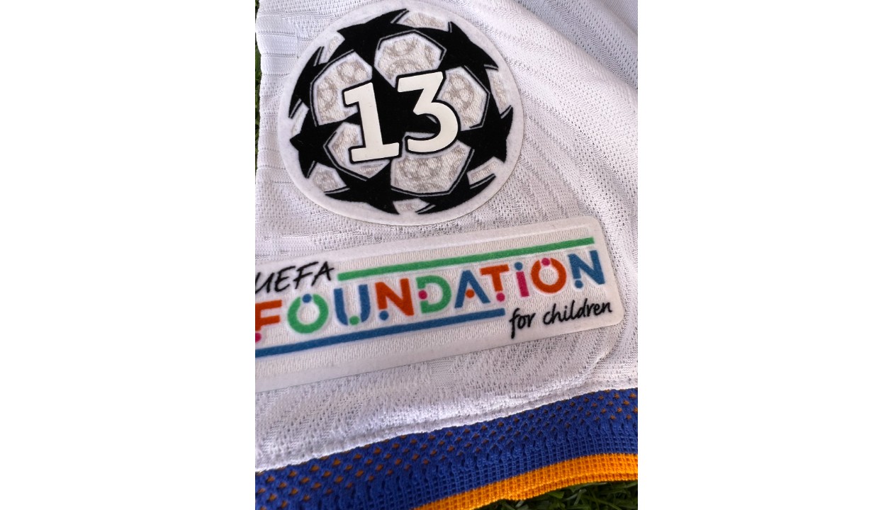 Vinicius Jr.'s Brazil Match Shirt, WC Qualifiers 2022 - CharityStars