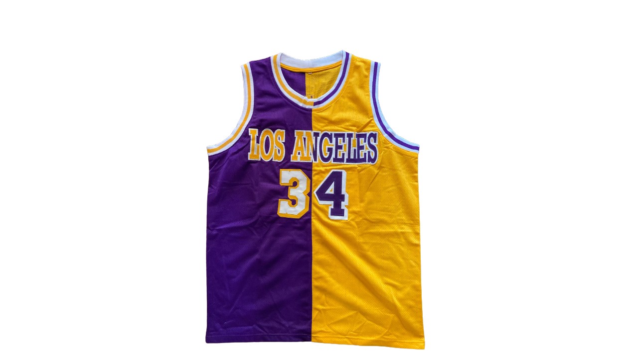 Shaquille O'Neal's Official LA Lakers Signed Jersey - CharityStars