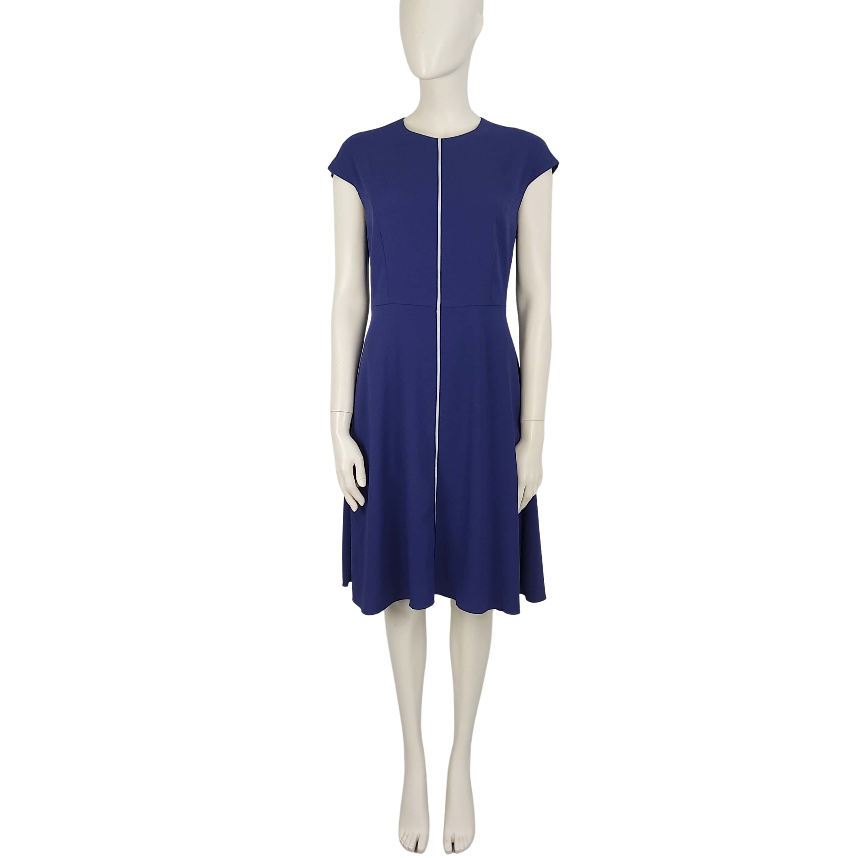 Lanvin Blue Midi Dress - CharityStars