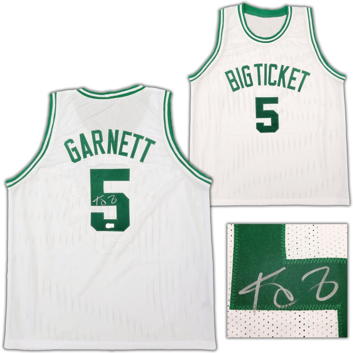 Kevin Garnett Signed Celtics Jersey - CharityStars