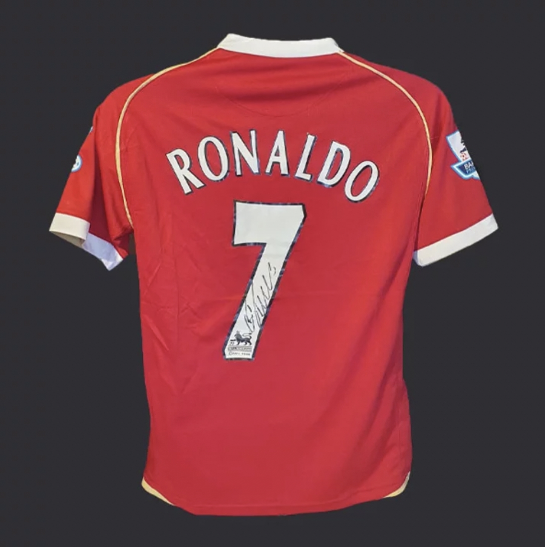 Ronaldo's Milan Official Signed Shirt, 2006/07 - CharityStars