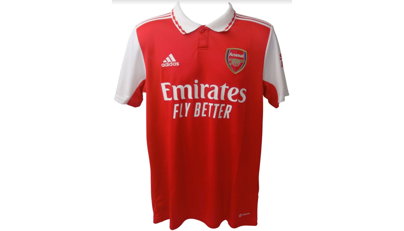 Saka's Official Arsenal Signed Shirt, 2022/23 - CharityStars