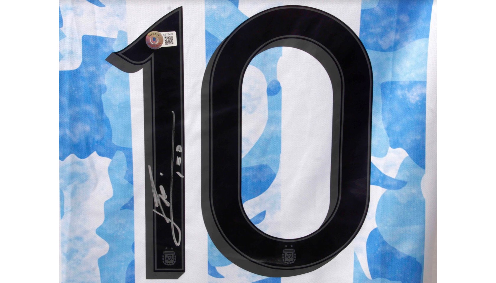 Argentina 2022-23 Away Messi #10 Youth Jersey Name Set