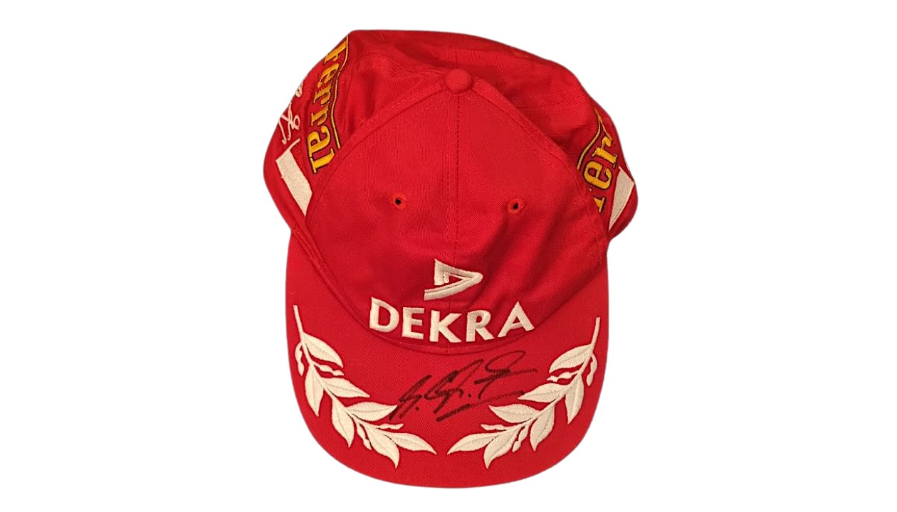 Ferrari cappellino Schumacher 1996 Dekra » BOLA Football Store