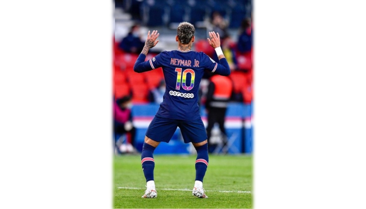 Neymar's PSG Match Shirt, 2018/19 - CharityStars