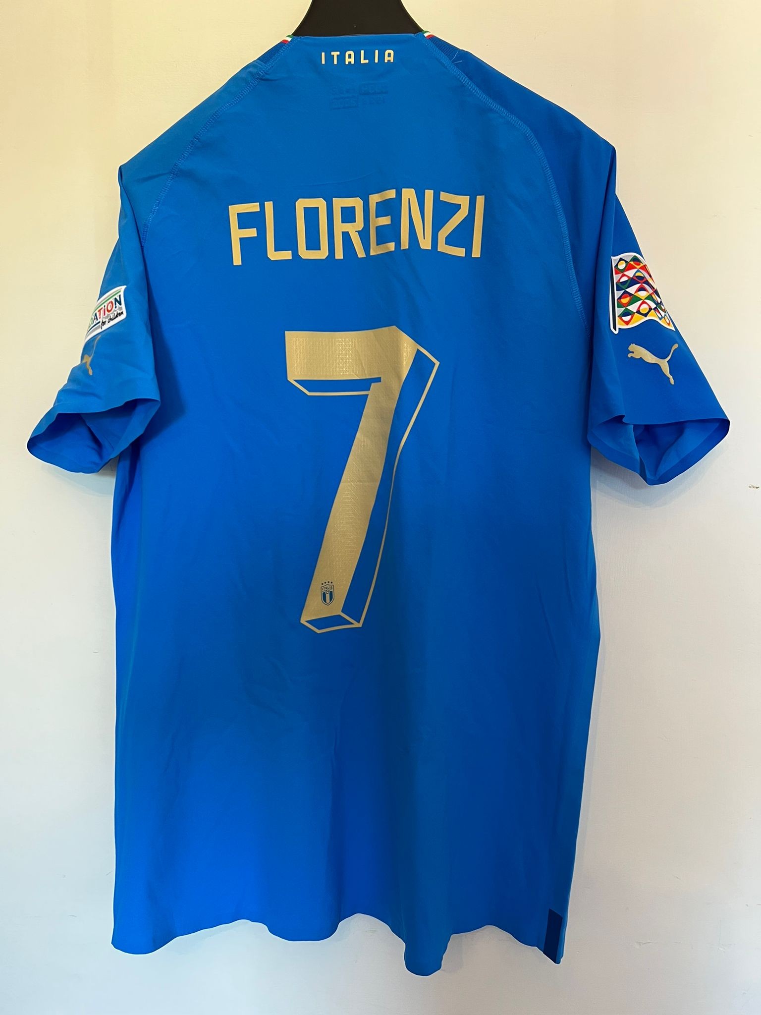 Segunda Camiseta Italia Jugador Florenzi 2022