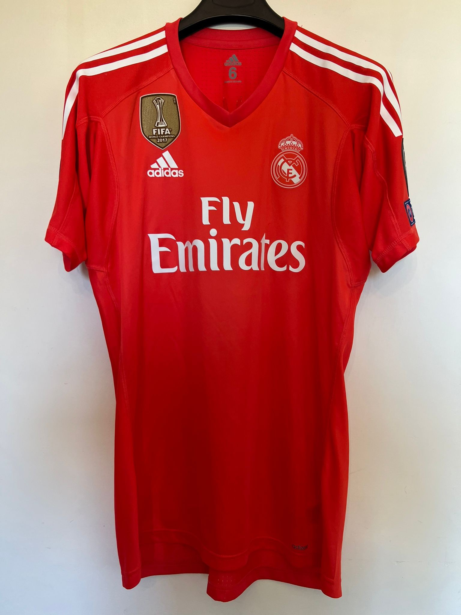 adidas Real Madrid Shirt UCL 2018/2019 - Red