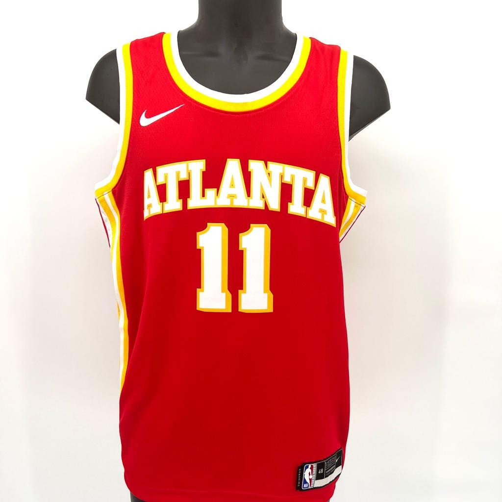Trae Young Signed Atlanta Hawks Jersey (JSA) #5 Overall Pick 2018