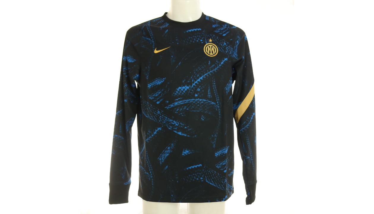 Inter Pre-Match Sweatshirt, 2021/22 - CharityStars