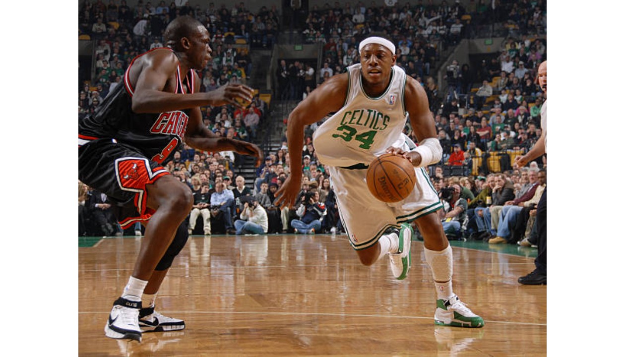 Paul Pierce Boston Celtics Autographed Mitchell & Ness 2007 - 2008 White  Authentic Jersey