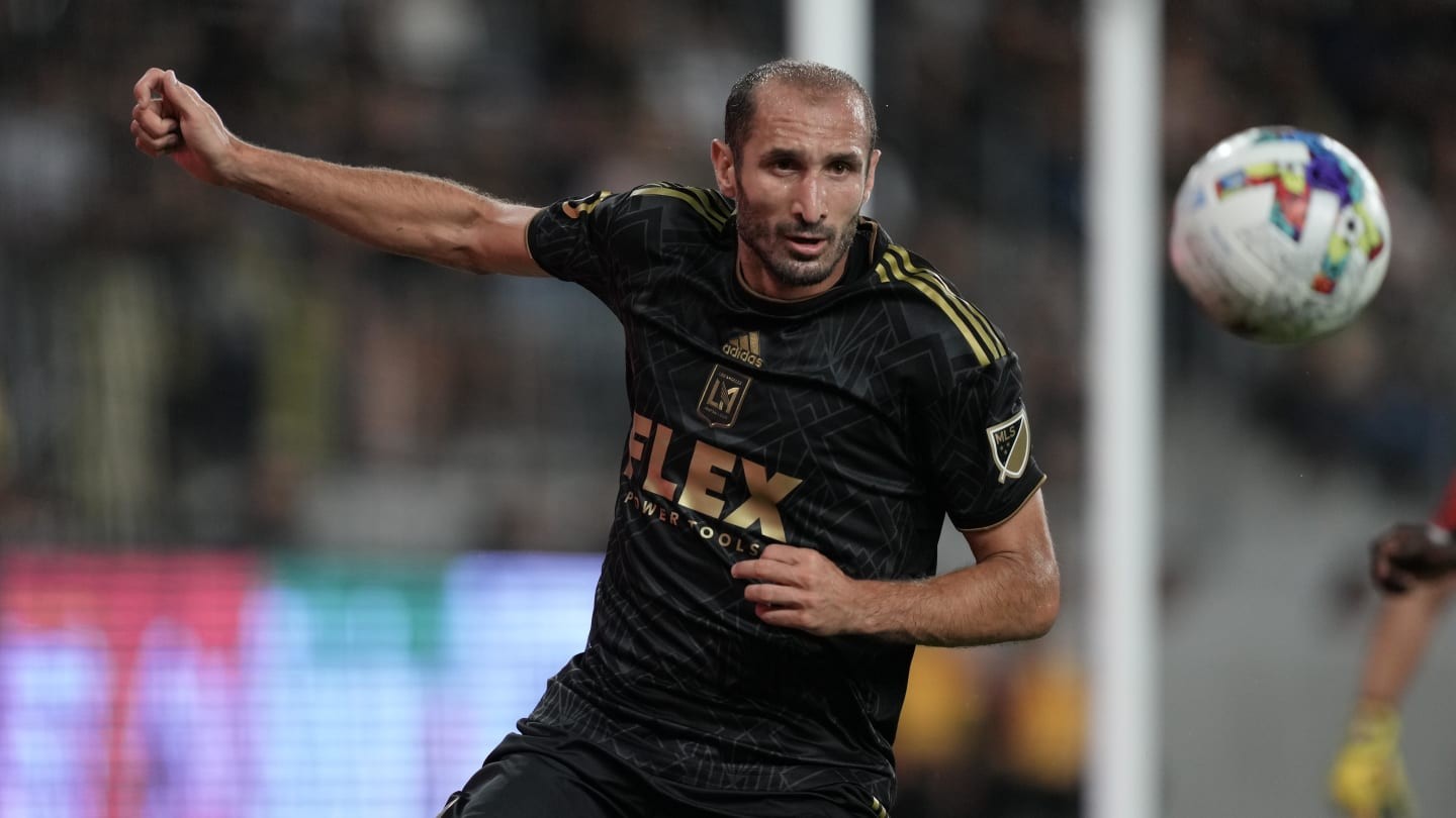 Los Angeles FC Away Jersey 2023 Chiellini (ZVBest) Player Version