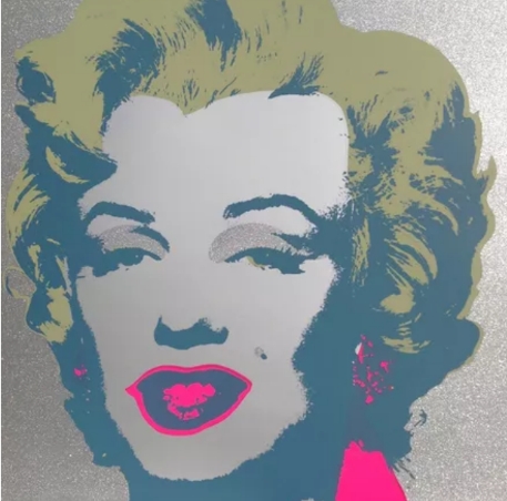 Marilyn Monroe Diamond Dust by Andy Warhol - CharityStars