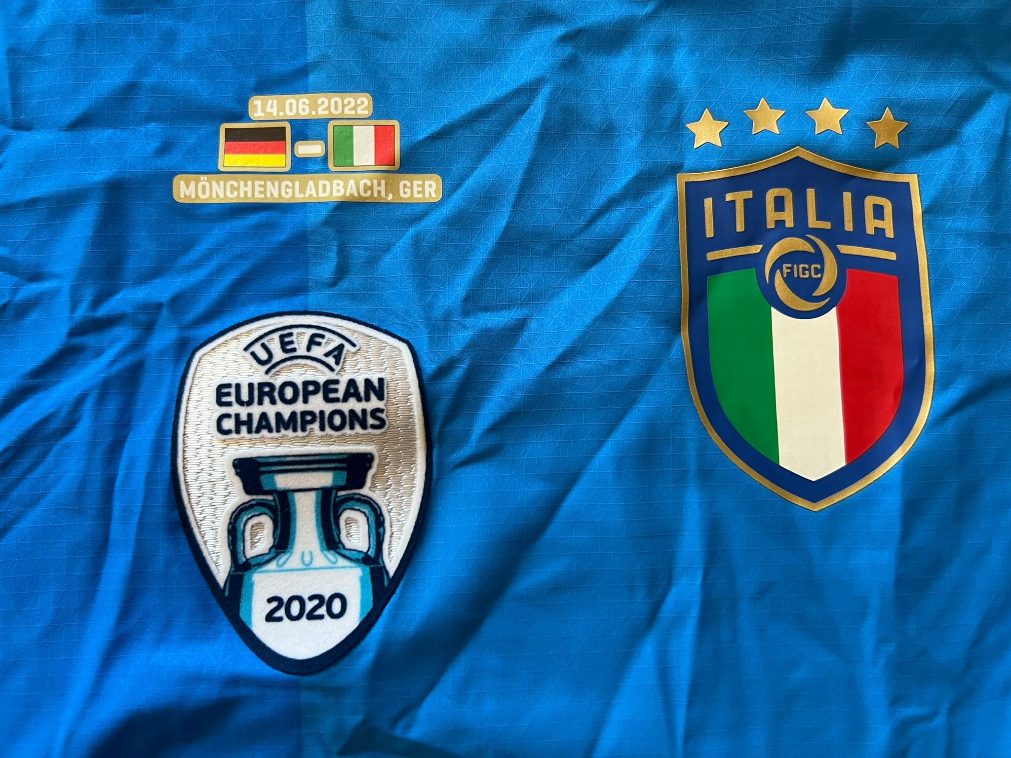 Di Lorenzo's Match Shirt, Italy-Argentina 2022 - CharityStars