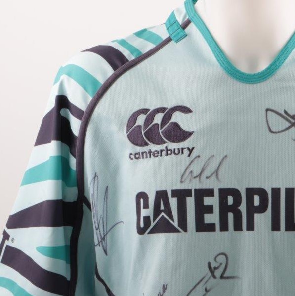 Leicester Tigers Signed Shirt - 2022 - CharityStars