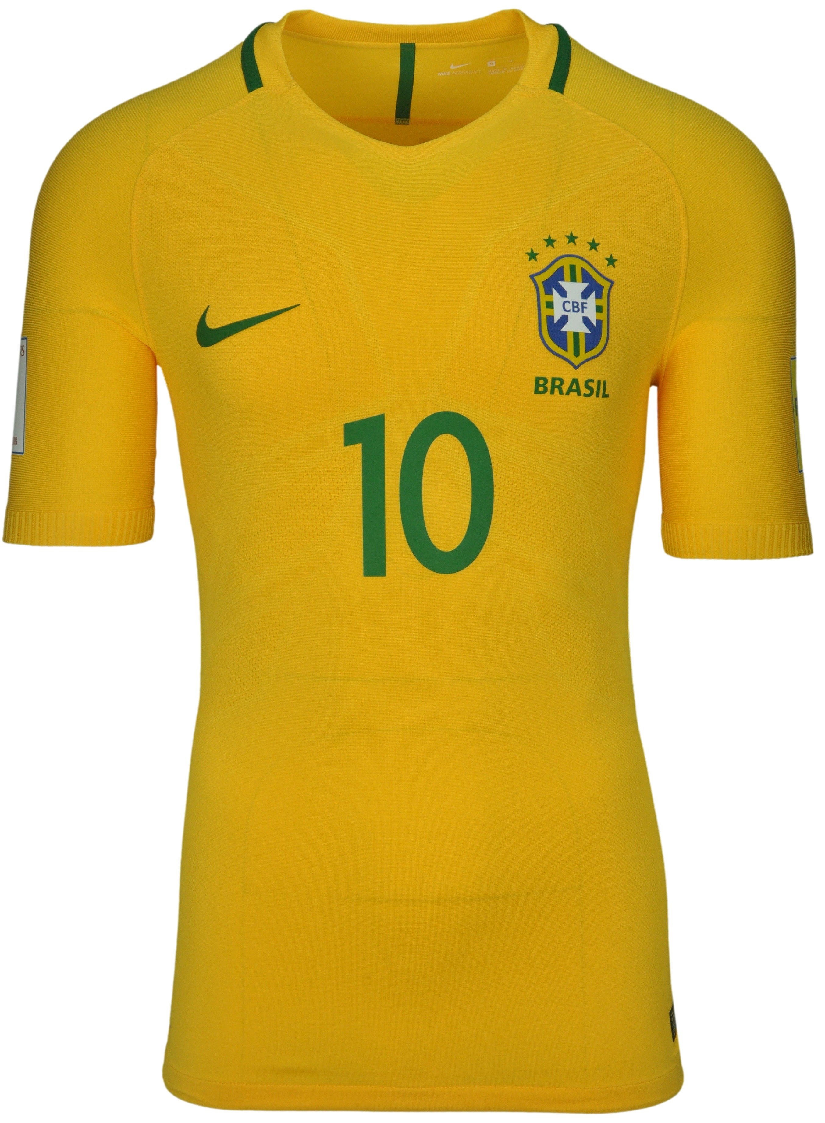 Alisson 's Brazil Match Shirt, World Cup Qualifiers 2022 - CharityStars