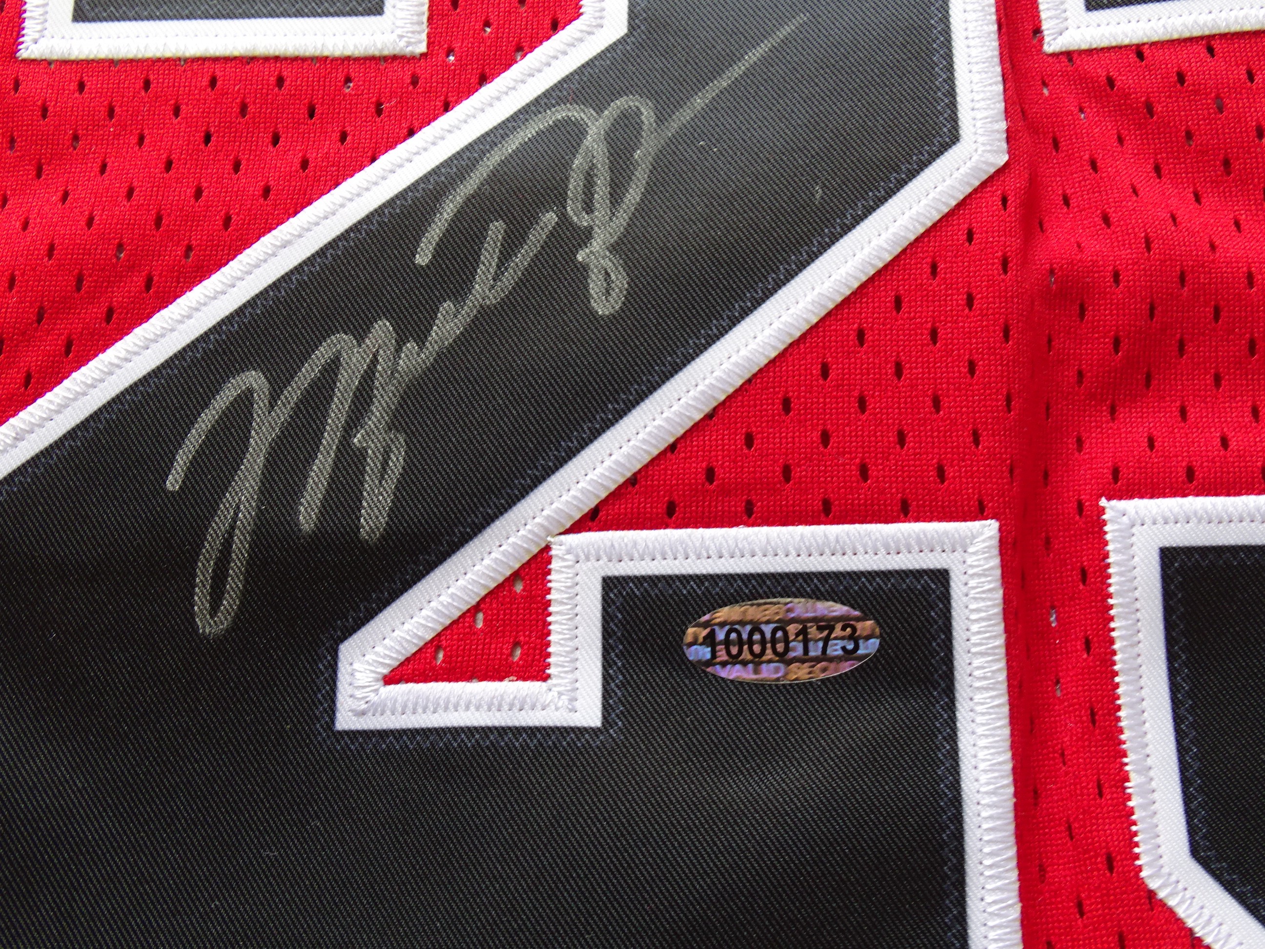 Official Jordan Chicago Bulls Jersey - Signed by Legends - CharityStars