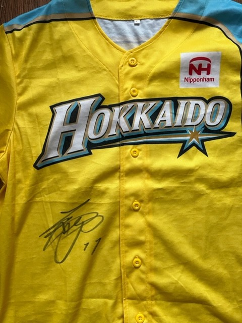 Shohei Ohtani Japan Hokkaido Nippon Ham Fighters Team Jersey Shirt