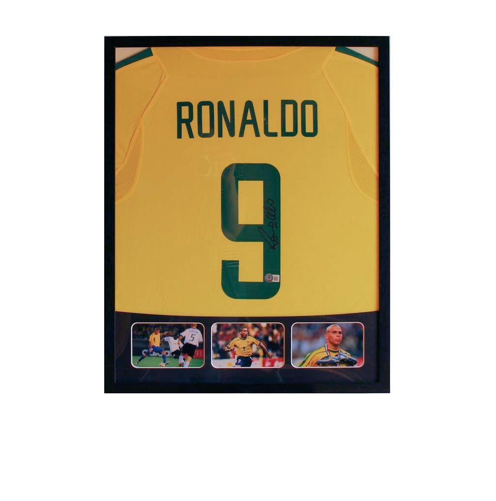 Ronaldo's Official Brazil Signed Shirt, 2006 - CharityStars