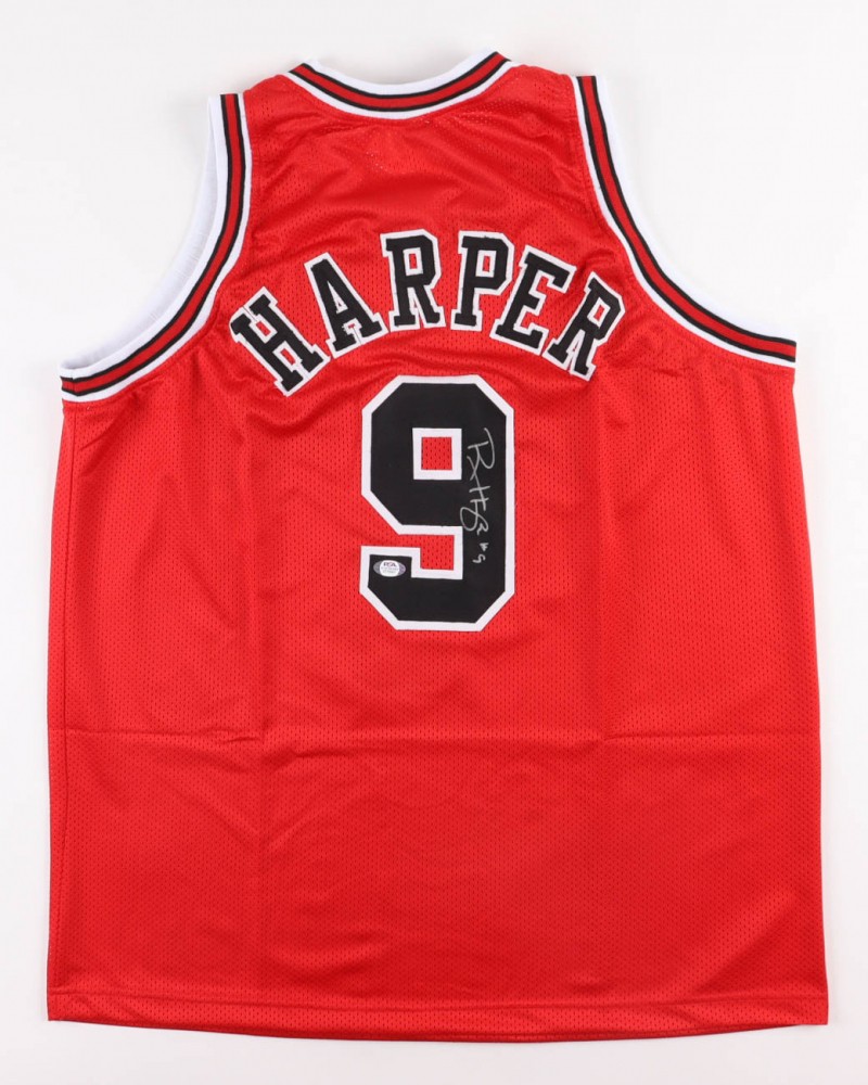Ron Harper Chicago Bulls CUSTOM NBA Jersey XL New Blk