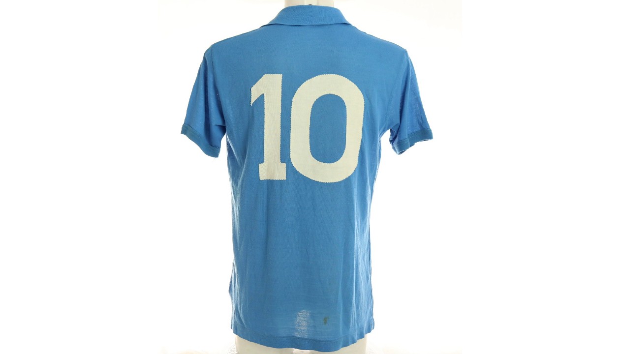 Maradona's Napoli Match Shirt, 1988/89 - CharityStars