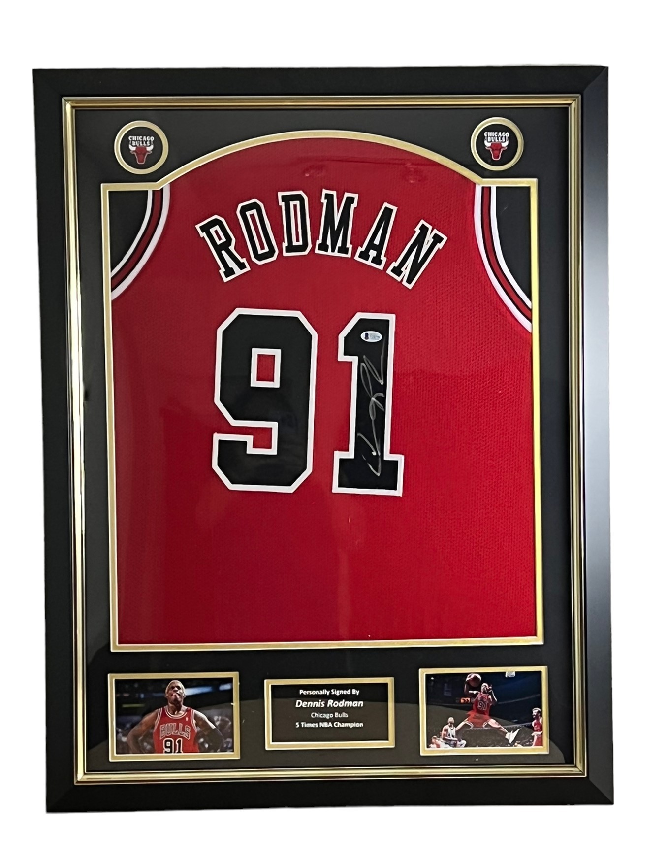 Dennis Rodman's LA Lakers NBA Signed Shirt - CharityStars