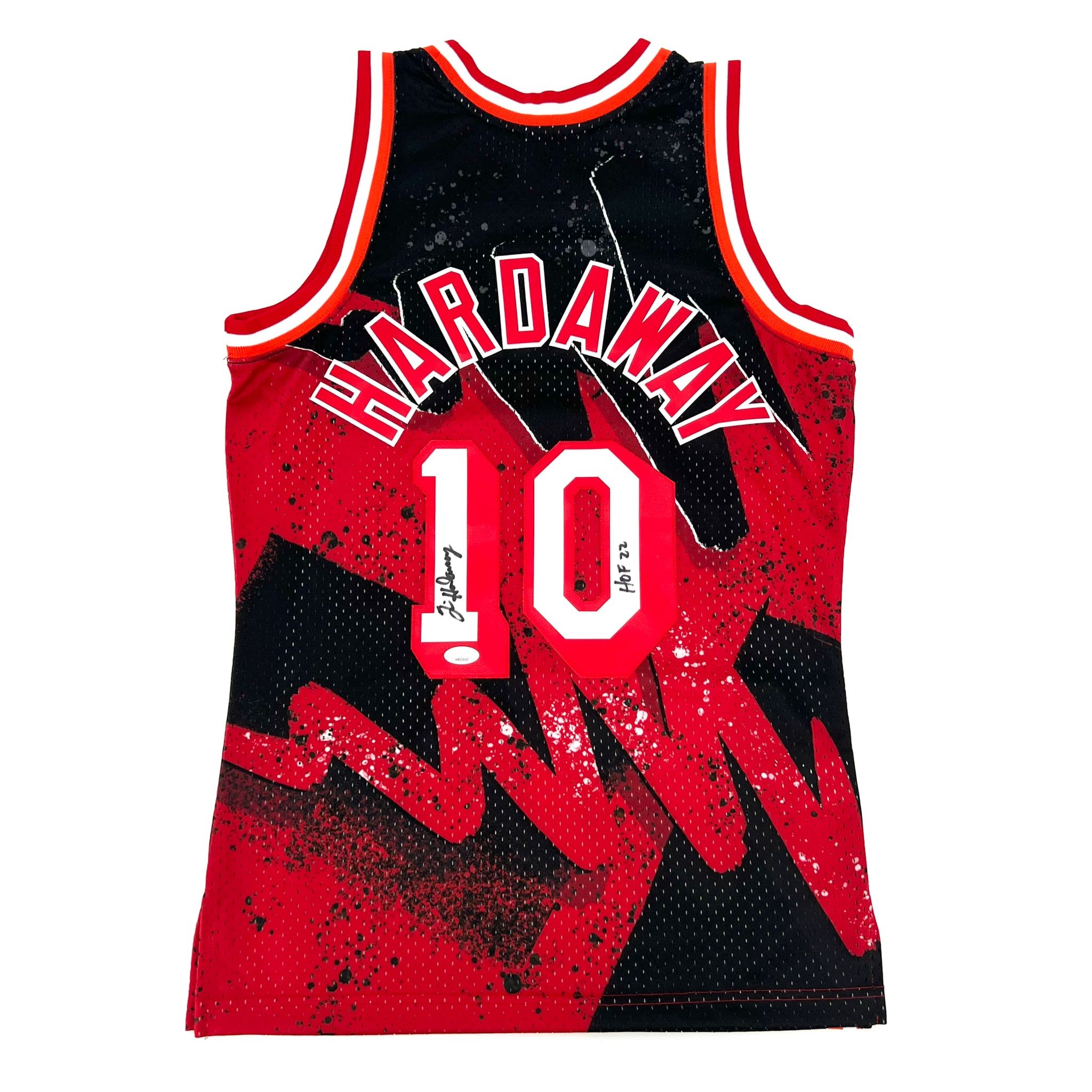 Tim Hardaway Signed Jersey Inscribed HOF 22 (JSA)