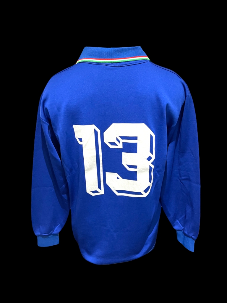 Paolo Maldini Italy Matchworn Shirt, 1989 - CharityStars