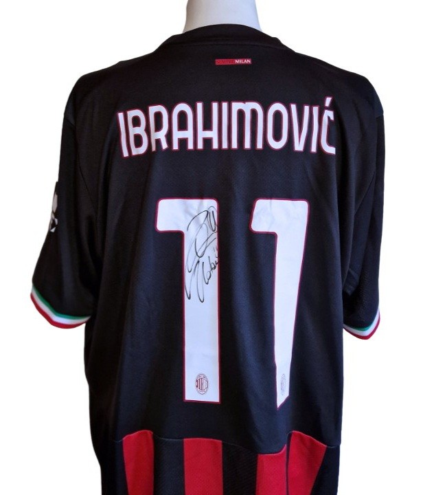 Ibrahimović's Official Ajax Signed Shirt - CharityStars