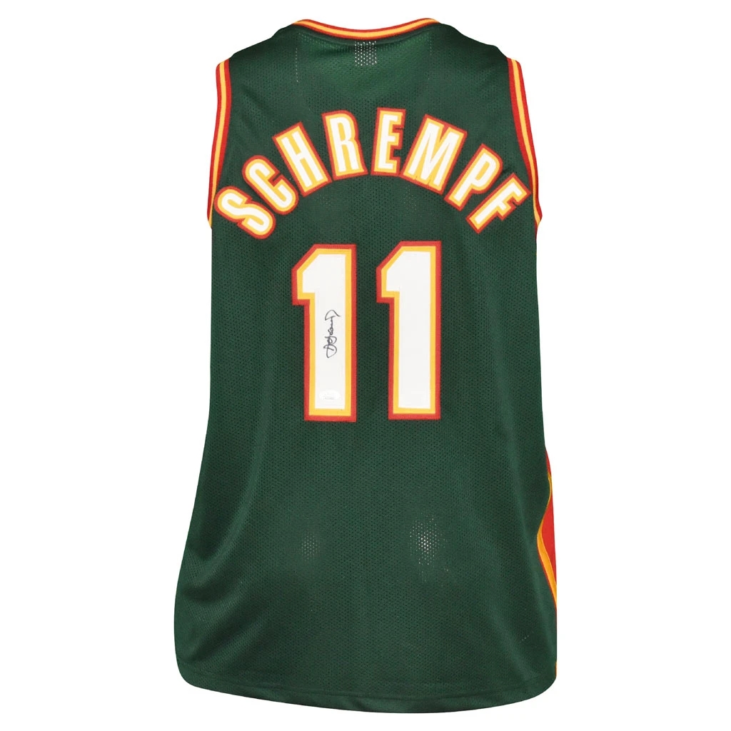 Vintage Detlef Schrempf Seattle Sonics Champion Jersey 90s NBA basketball –  For All To Envy