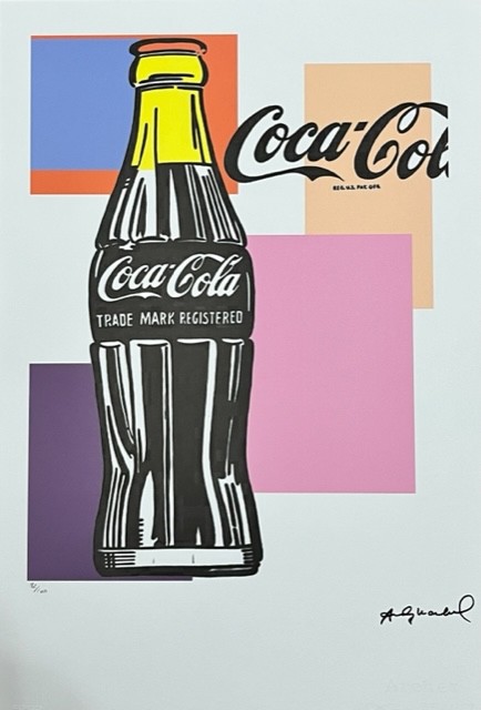 Coca Cola Pop Art Warhol Style Print 