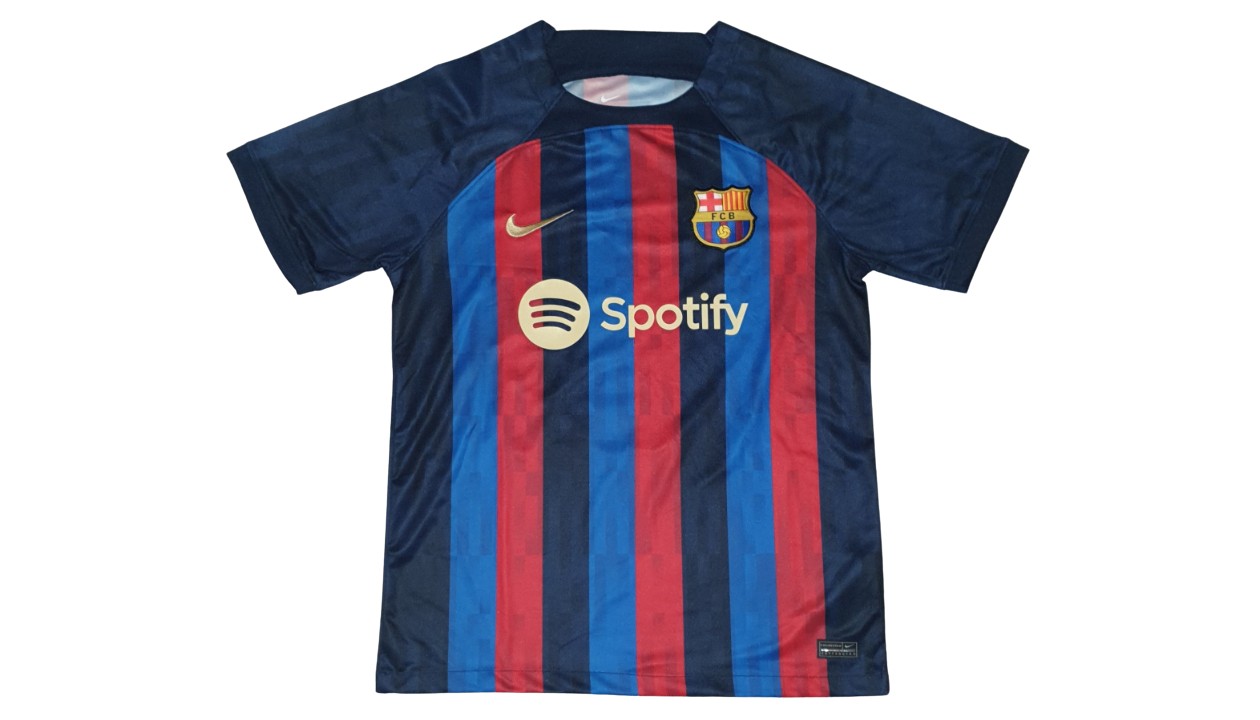 Lewandowski's FC Barcelona Signed Shirt - CharityStars