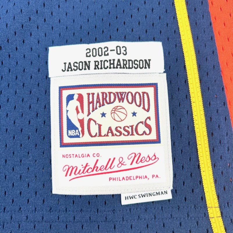 Jason Richardson Golden State Warriors Mitchell & Ness NBA Snapback Ha –  Cowing Robards Sports