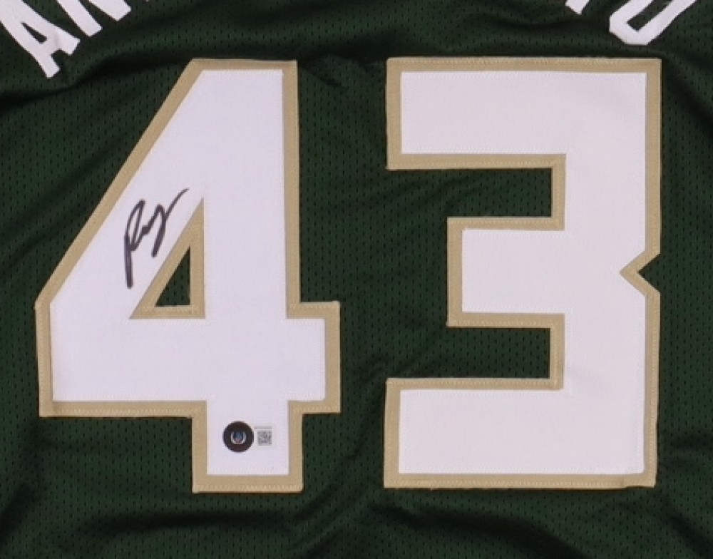 Thanasis Antetokounmpo Signed Jersey - CharityStars