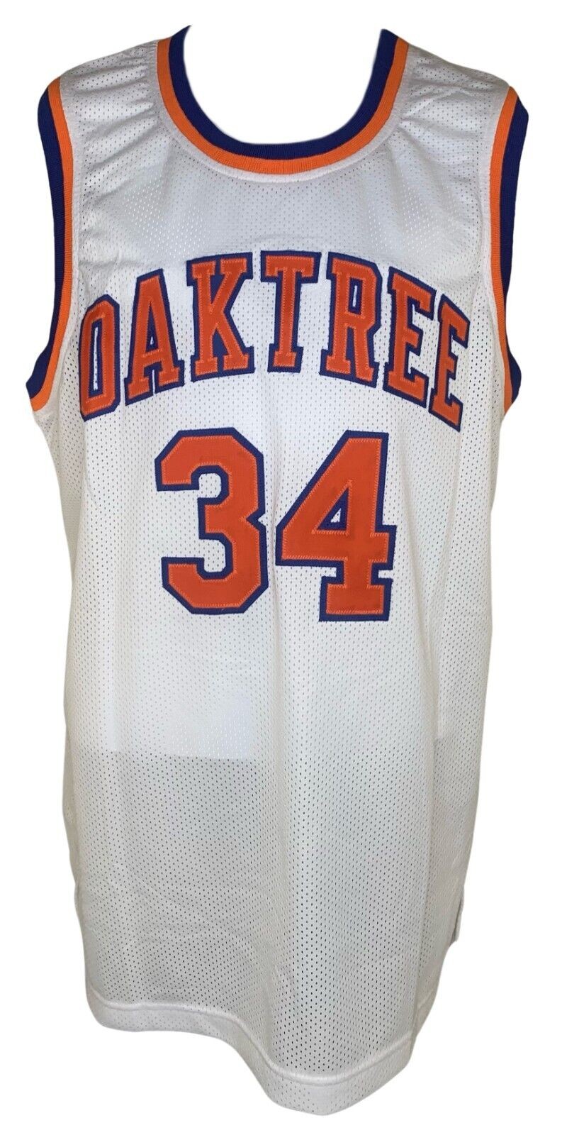 NEW YORK KNICKS CHARLES OAKLEY SIGNED IN THE POST 8X10